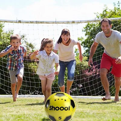 BRANDNEU KUNSTSTOFF FUSSBALL 10" FLACH NICHT AUFBLASBAR - Multy Menge ohne Marke