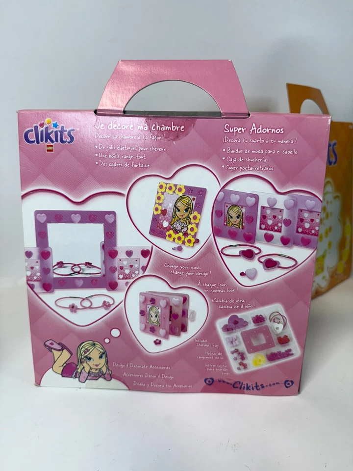Lego Clikits - 7517 7518 7519 Cool Room Decor Catchers Frames Incomplete Rare - Image 4 of 4