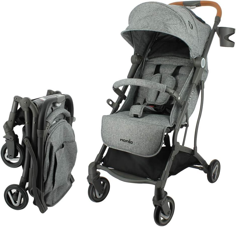 Poussette compacte CASSY légère pliante pour simplifier la vie des parents
