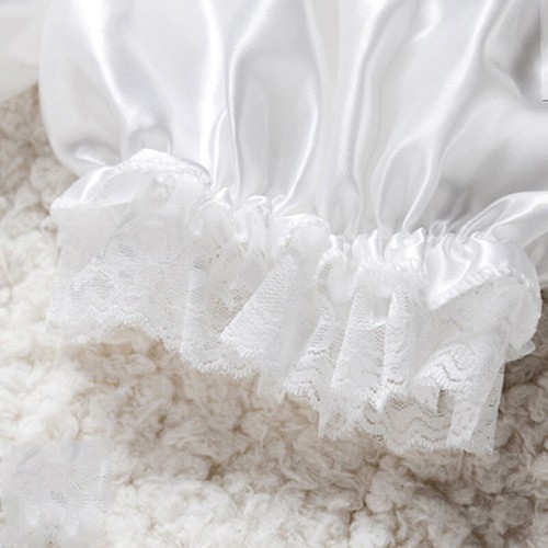 Halka-Spódnica Damska H?schen Z koronkowym wykończeniem Kruszona Dynia-Short 5 - Zdjęcie 9 z 19