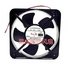 TAIJU SJ20060B24M DC24V 1.6A 20060 20CM 2-Pin Cabinet Ball Cooling Fan