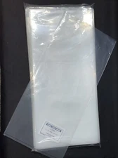 7 x 15" ULINE 4 MIL CLEAR INDUSTRIAL POLY BAGS  HEAVY FOR PART & TOOLS  FDA USDA