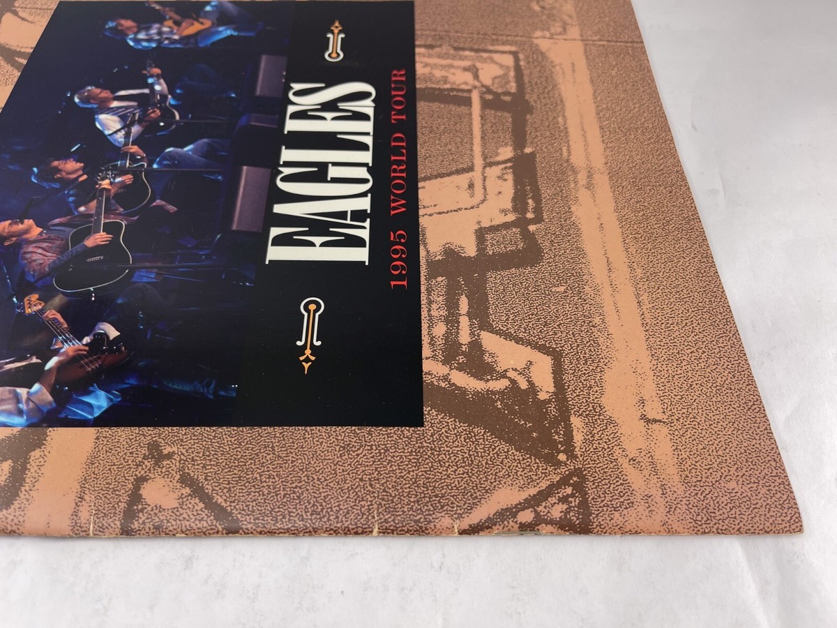 The Eagles 1995 World Tour Concert Program, Ticket Stub Pacific