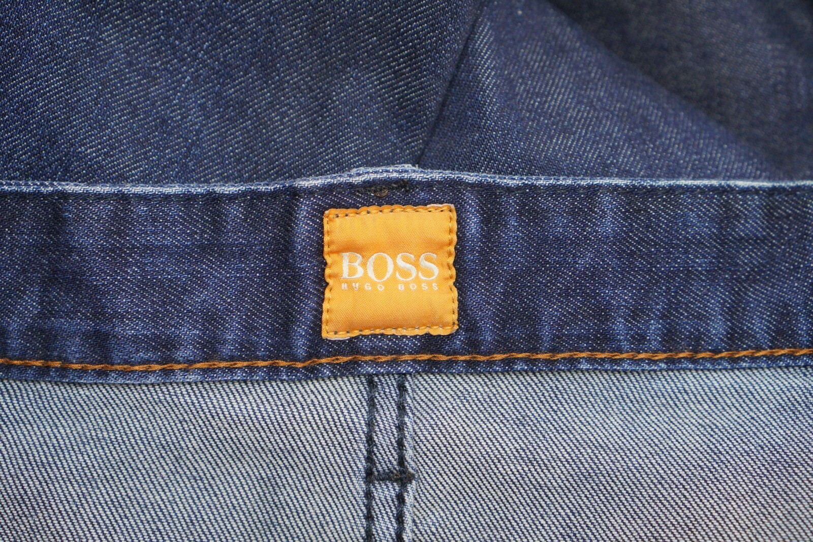 Men Hugo Boss Jeans Regular Fit Blue Cotton W38 L33 JJC204 thumbnail 3