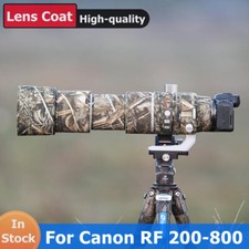 For Canon RF 200-800mm F6.3-9 IS USM Lens Camouflage Coat Waterproof Rain Cover