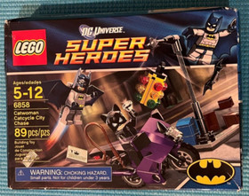 LEGO 6858 DC Batman Catwoman Catcycle City Chase Super Heroes MISB new