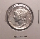 1920 Mercury Dime, AU Plus, Almost FSB, Hard to Find This Nice
