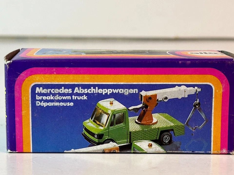 Siku No. Remolque Mercedes 1622 con caja original Foto 4 de 4