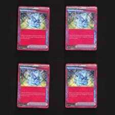 Sparkling Crystal 142/142 PLAYSET x4 Stellar Crown Zce Spec Rare Pokemon Card NM
