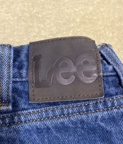 Lee Regular Fit 2008989 Mens 38x30 Blue Jeans Actual 36x29