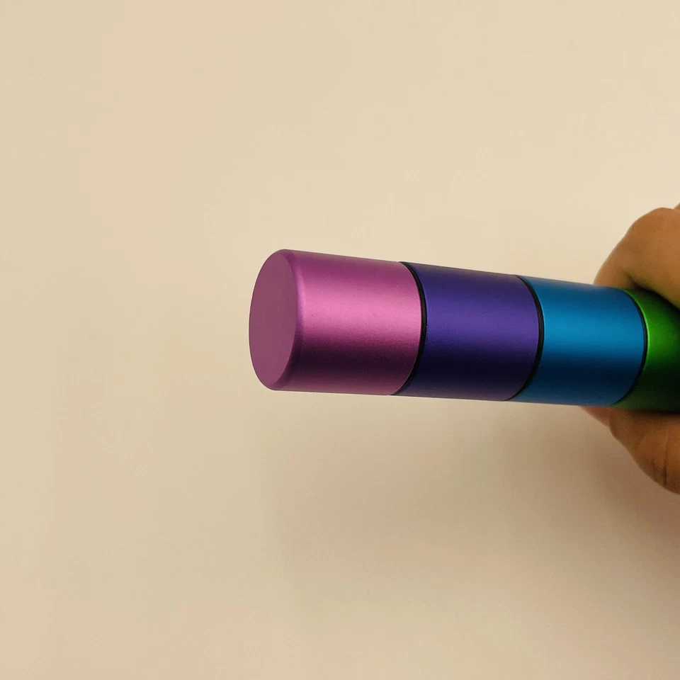 Metal Pill Box Organizer 7 Day Pill Organizer Waterproof Emergency Keychain - Image 2 of 4