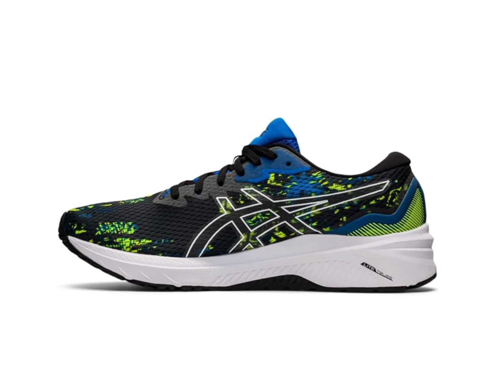 ASICS GT 1000 11 scarpe da corsa uomo 1011B452 nero blu elettrico US 9 5 D (M)