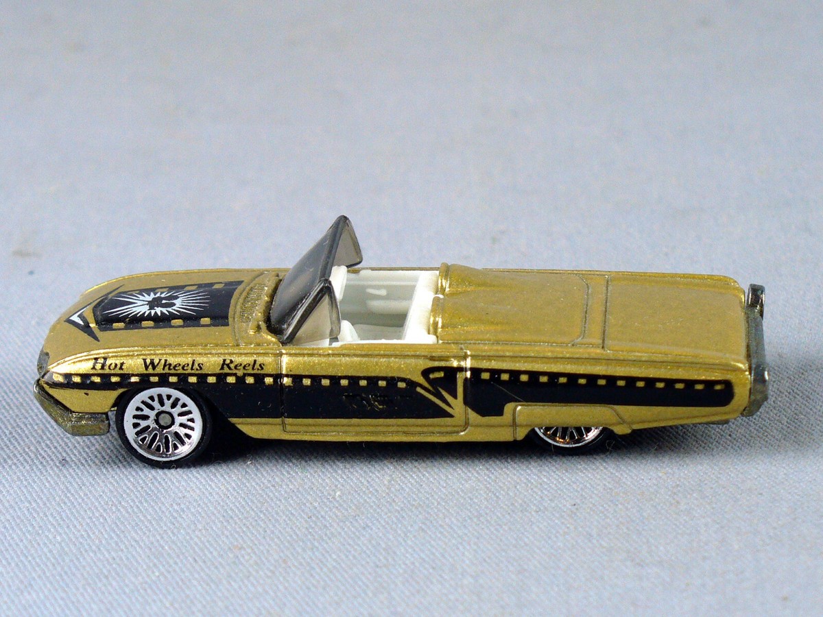 HOT WHEELS 1999 '63 T-BIRD THUNDERBIRD MF GOLD HOT WHEELS