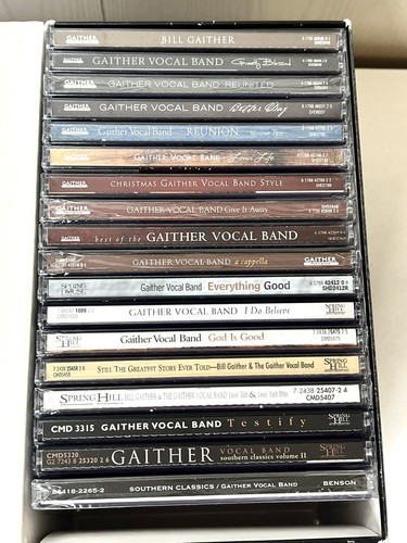 Gaither Vocal Band Ultimate Gospel Music Collection CD Box Set Lot (missing CDs) - Picture 5 of 5