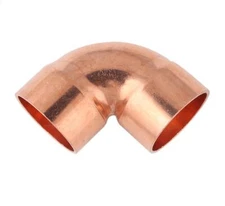 6.35-219mm ID Copper End Feed Solder 90 Degree Elbow Plumbing Fitting Coupler