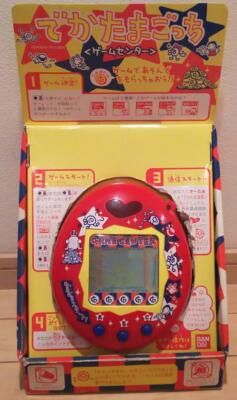 r*p様 店舗用　デカたまごっち BANDAI　GAME CENTER　レッド BANDAI Deka Tamagotchi Game Center Red Virtual Pet For Store
