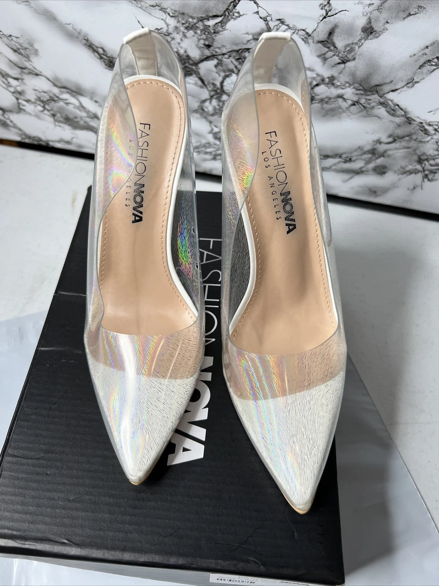 Louis Vuitton Vintage White Heels Size 5.5