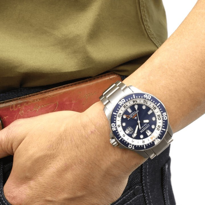 Citizen Promaster Eco-drive Blue Men's Watch - BJ7111-86L