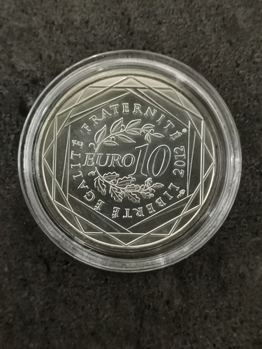 10 EUROS ARGENT 2012 GUYANE FRANCE / SOUS CAPSULE / SILVER EURO - Picture 2 of 3