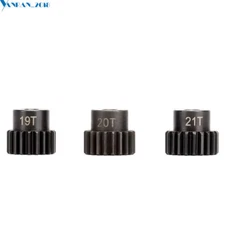 Hard Steel Moter Gear/Pinion 19T 20T 21T M0.8 Fit for RC Traxxas Revo Summit