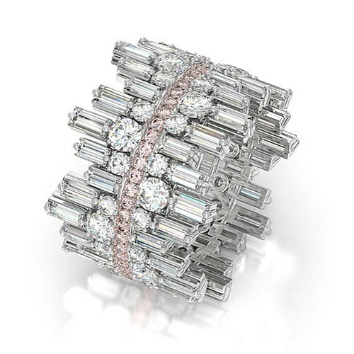 Women 925 Silver Filled Wedding Rings Cubic Zircon Engagement Jewelry Sz 6-10 - Picture 16 of 34