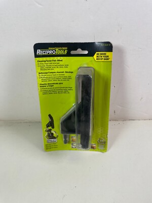 ReciproTools Cleaning Scouring Pad Offset Brush RCT-CLN-10 1/4'' Hex Shank