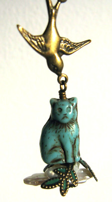 NoMonet - Ohrringe ''Go Away Cat''