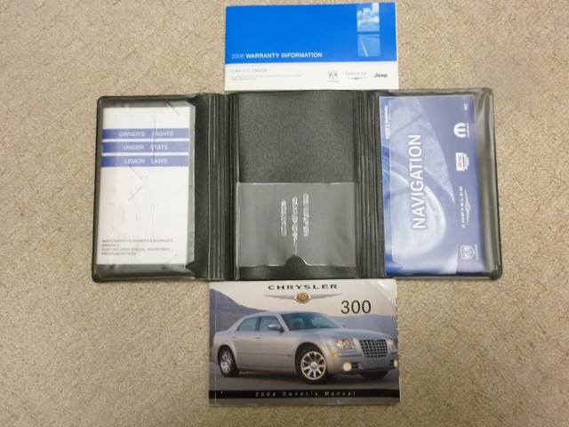 2006 CHRYSLER 300C Owners Manual/Users Guide & Portfolio (384 pages) | eBay