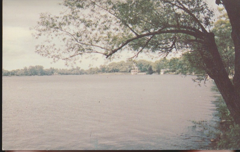 Upper St Joe St Joseph River Elkhart Indiana Chrome Postcard 