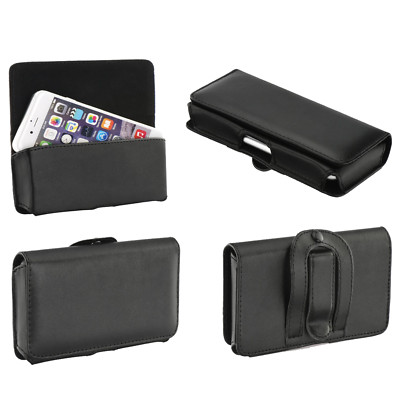 Quertasche für Huawei Case Handy Tasche Schutz Hülle Etui Cover Quer Gürtel