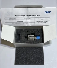 SKF CMSS 2200-M8 Industrial Accelerometer with Side Exit Calibration Certificate