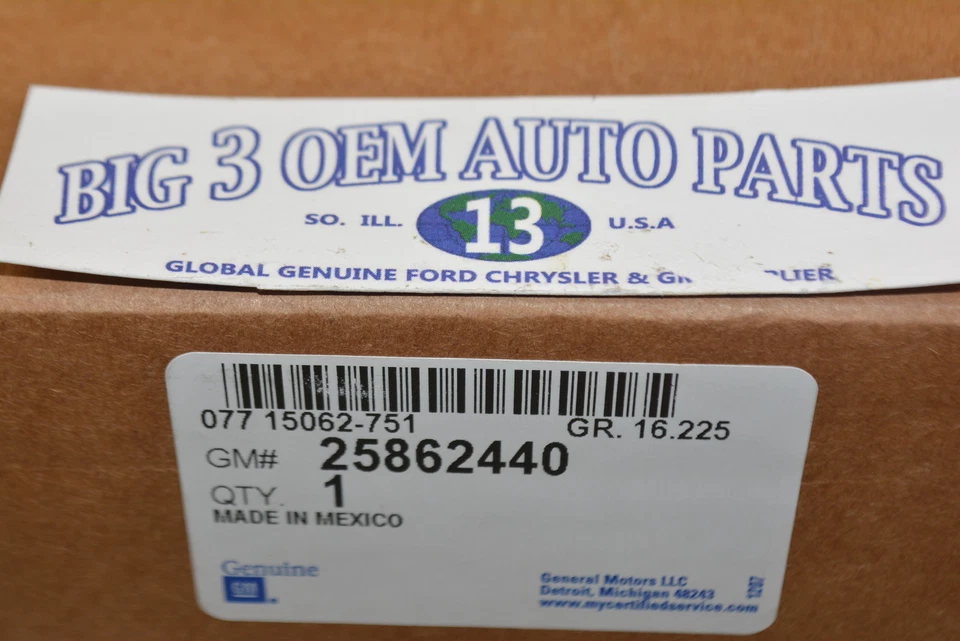 2007-2013 Chevrolet Silverado GMC Sierra LH Porta Lateral Traseira Weatherstrip novo OEM - Imagem 3 de 3