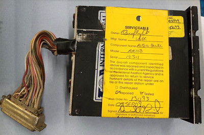 Serviceable Electrodelta P/N AA108 Audio Panel w/yellow tag