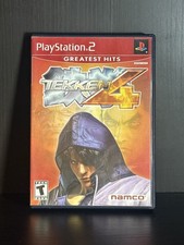 Tekken 4 (Sony PlayStation 2, PS2) - Complete CIB w/ Reg Card, TESTED WORKING