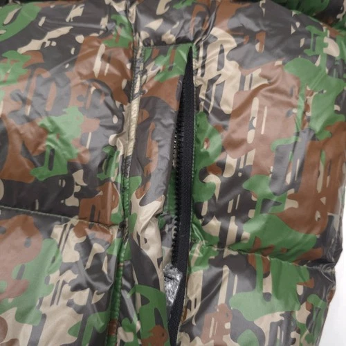 $798 Purple Brand M6079 Gothic Camo Duck Down Nylon Puffer Jacket Mens Size XL image 6