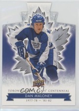 2017 Upper Deck Toronto Maple Leafs Centennial Blue Die-Cut Dan Maloney #32 x1u