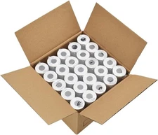 MFLABEL 2 1/4" Thermal Paper Rolls - 50 Rolls of 2.25 x 50' Credit Card Receipt