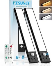 under Cabinet Lights Wireless with Remote Control Dimmable Battery Operated LED