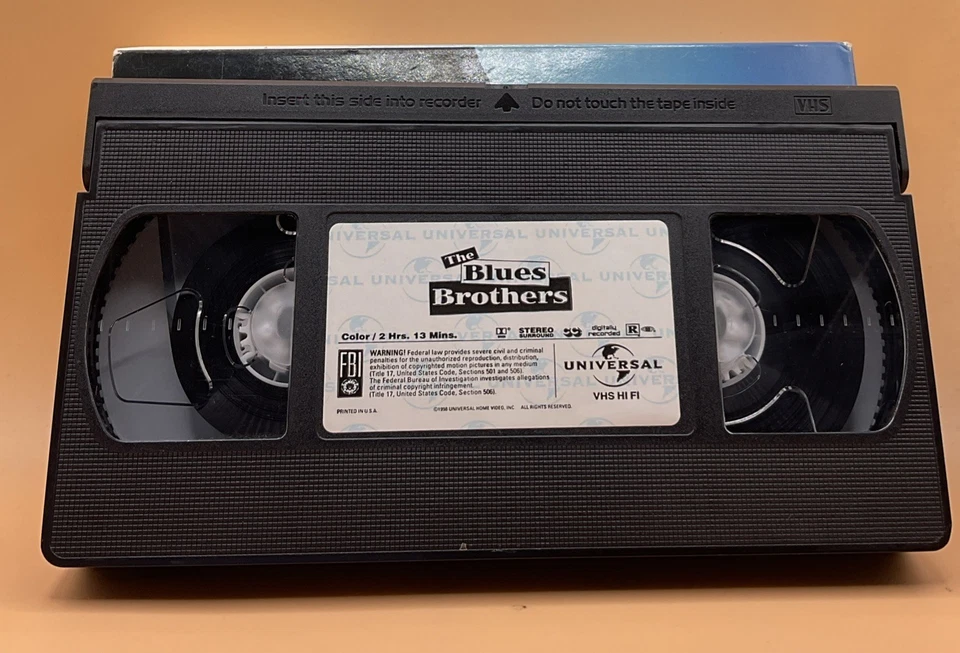 The Blues Brothers VHS 1980, 1998 John Belushi **Buy 2 Get 1 Free** Foto 3 de 3