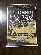 Fencing Poster Pisa Italy 2012
