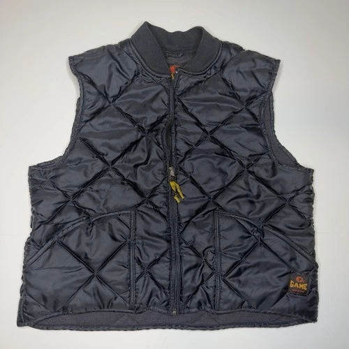 Game Workwear Ltd Quilted Work Vest Black M  Style 12224 - product listing photo