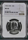 1965 SMS Kennedy Half Dollar NGC MS66 Special Mint Set 50C