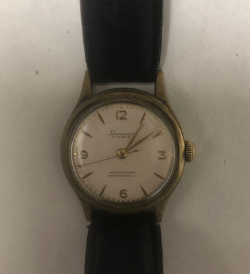 17 Jewel Vintage Domino Watch | eBay