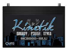 Kinetik Brand New Kinetik HC2000-BLU 2000 Watt 12 Volt High Current Car Audio Ba