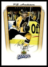 2005-06 Upper Deck MVP P.J. Axelsson Boston Bruins #32