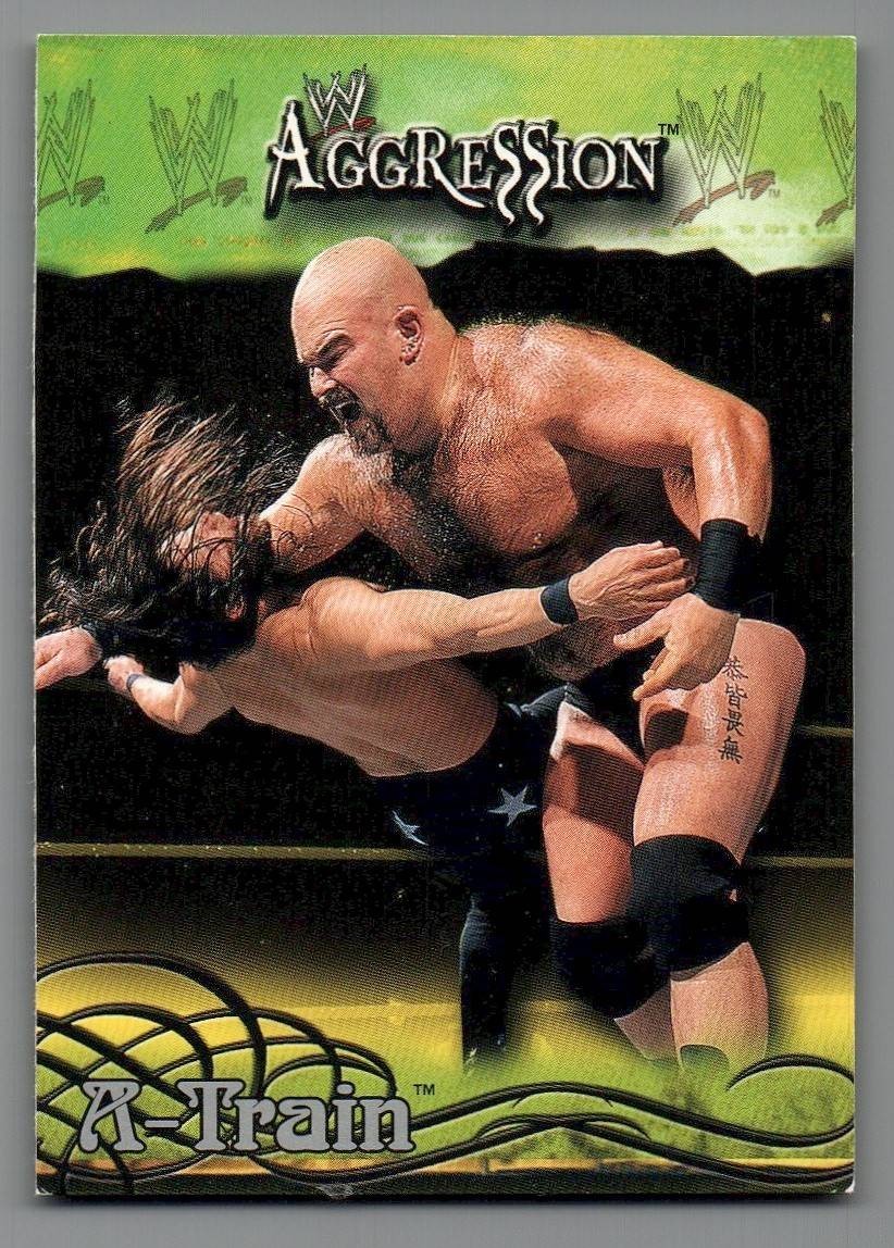 2003 WWE Fleer Aggression #76 A-Train - UK Exclusive WWF