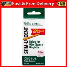 Stim-u-dent Plaque Removers 24 Packs Of 25 Picks/pack 600 Picks - Mi