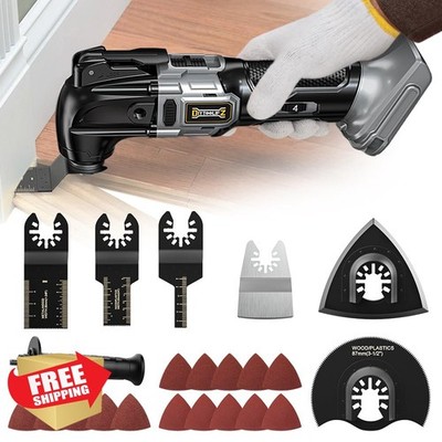 Cordless Oscillating Tool for Dewalt 20V Battery Brushless Multi Tool Kit