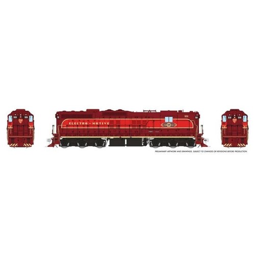 Rapido 50609 HO EMD SD7 High Nose - ESU LokSound und DCC EMD #991 | Zustand: New