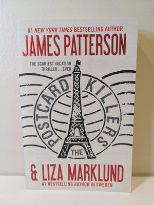 The Postcard Killers by James Patterson & Liza Marklund Hardcover Novel   Good
